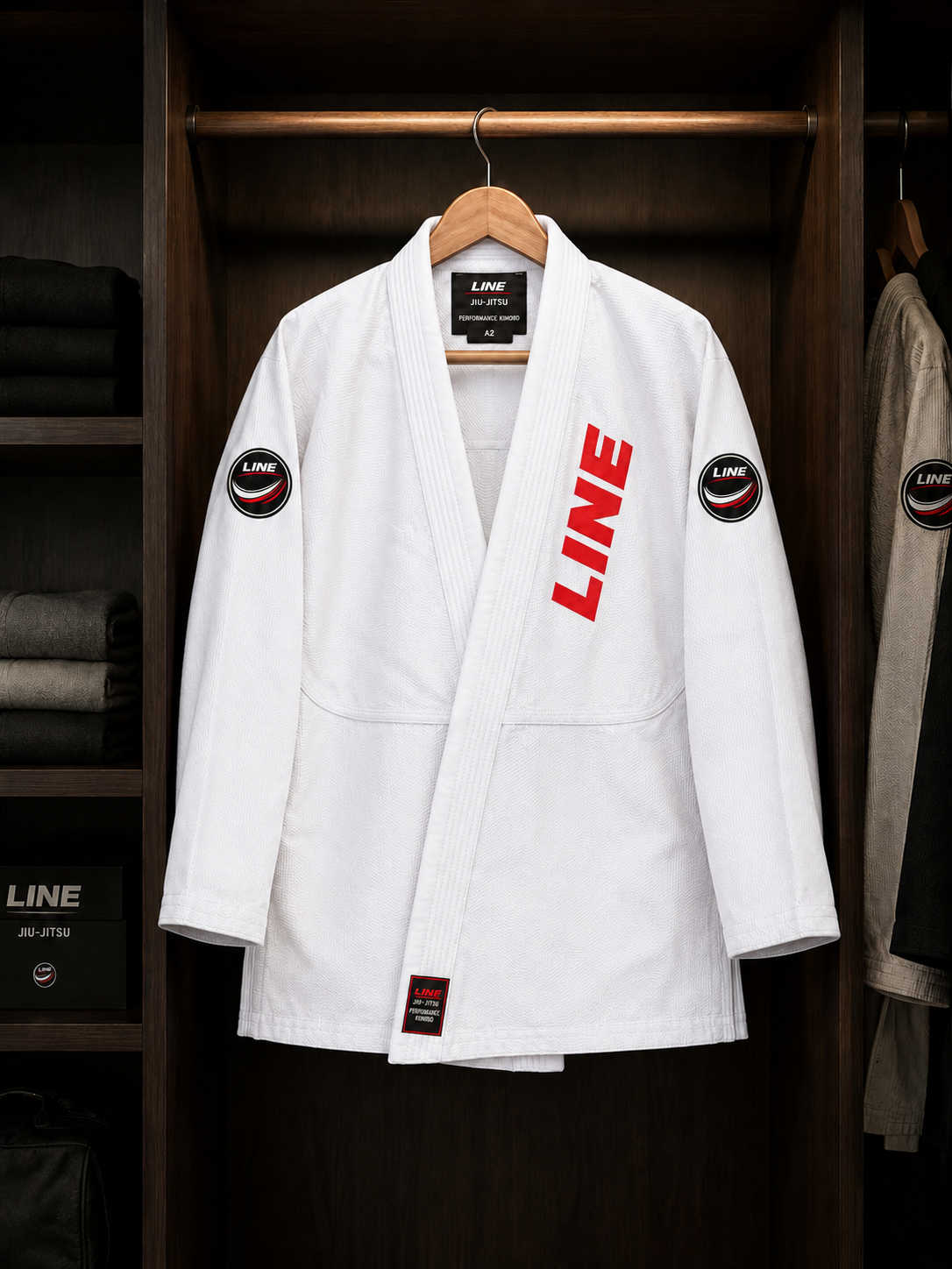 Kimono LINE - BLANC